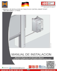 TABLETA DE CONTROL SMART START MOD.BK150FUE-1 (1 FASE), ADS Puertas y Portones Automaticos S.A. de C.V.